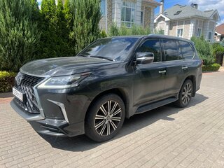 2018 Lexus LX 570 III Рестайлинг 2, чёрный, 7790000 рублей, вид 1