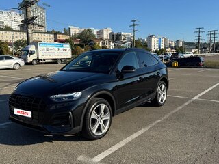 2021 Audi Q5 Sportback 45 TFSI I (FY), чёрный, 4150000 рублей, вид 2