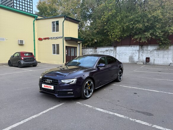 2015 Audi A5 I (8T) Рестайлинг, фиолетовый, 2250000 рублей - вид 8
