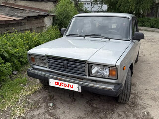 2010 Lada (ВАЗ) 2107, серебристый, 170000 рублей, вид 1