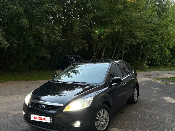 2008 Ford Focus II Рестайлинг, чёрный - вид 1