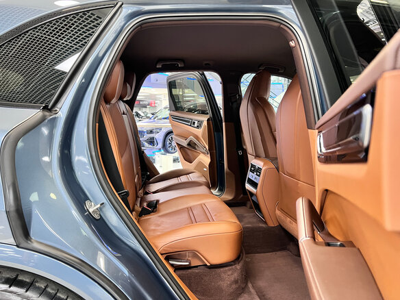 2018 Porsche Cayenne III, голубой - вид 23