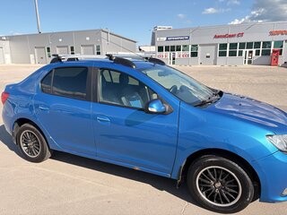 2015 Renault Logan II, голубой, 700000 рублей, вид 4