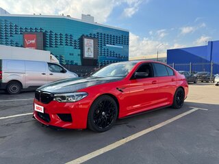 2018 BMW 5 серии 540i xDrive VII (G30/G31/G38), чёрный, 4700000 рублей, вид 1