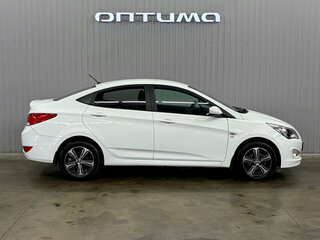 2016 Hyundai Solaris I Рестайлинг, белый, 1147000 рублей, вид 4