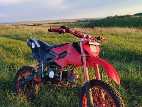 2022 VMC (Vento) Enduro CG250, красный, 40000 рублей - вид 1