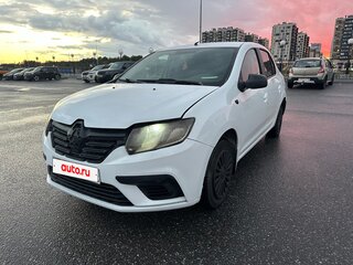 2017 Renault Logan II, белый, 350000 рублей, вид 1