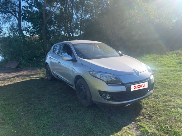 2012 Renault Megane III, серый, 730000 рублей - вид 3