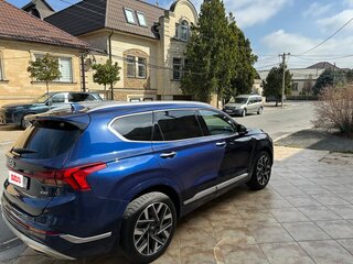 2022 Hyundai Santa Fe IV Рестайлинг, синий, 2450000 рублей, вид 5
