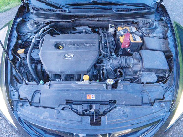 2011 Mazda 6 II (GH) Рестайлинг, чёрный - вид 15