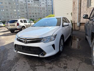 2015 Toyota Camry US Market VII (XV50) Рестайлинг, белый, 1100000 рублей, вид 2