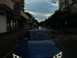 2013 BMW 4 серии 428i xDrive F32/F33/F36, синий, 2650000 рублей, вид 4