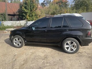 2001 BMW X5 3.0i I (E53), чёрный, 1050000 рублей, вид 3