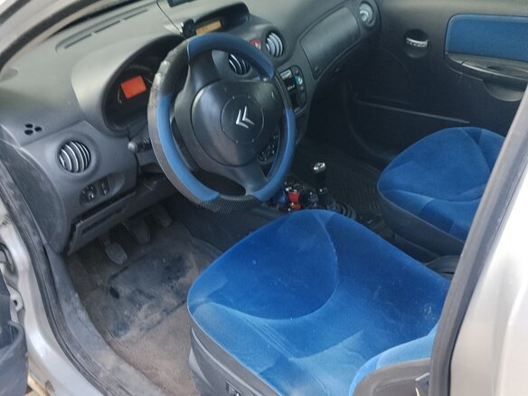 2004 Citroen C2, серебристый, 160000 рублей - вид 3