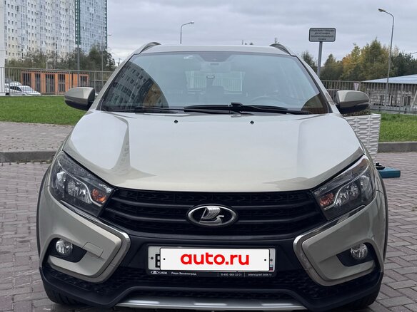 2020 Lada (ВАЗ) Vesta SW Cross I, серый, 1250000 рублей - вид 2