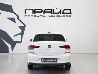 2021 Volkswagen Polo VI, белый, 1409900 рублей, вид 4