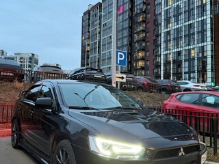 2007 Mitsubishi Lancer X, чёрный, 950000 рублей, вид 2