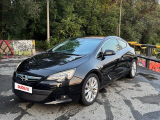 2012 Opel Astra GTC J Рестайлинг, чёрный, 990000 рублей, вид 2