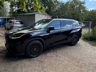 2021 Toyota Highlander IV (XU70), чёрный, 5500000 рублей, вид 4