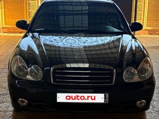 2008 Hyundai Sonata ТагАЗ IV (EF) Рестайлинг, чёрный, 1150000 рублей, вид 3