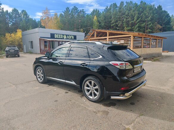 2009 Lexus RX 350 III, чёрный - вид 9