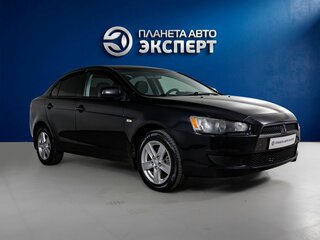 2008 Mitsubishi Lancer X, чёрный, 450000 рублей, вид 3
