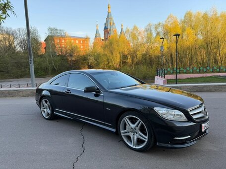 2010 Mercedes-Benz CL-Класс 500 III (C216) Рестайлинг, чёрный, 1770000 рублей, вид 3