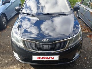 2014 Kia Rio 4-speed III, чёрный, 985000 рублей, вид 2