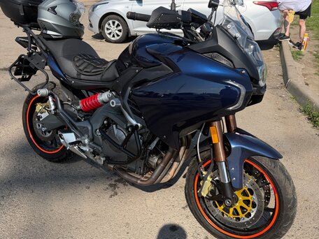2015 Stels 600 GT Benelli, синий, 430000 рублей, вид 1