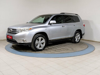 2011 Toyota Highlander II (XU40) Рестайлинг, серебристый, 1929500 рублей, вид 4