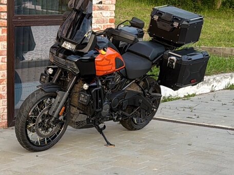 2021 Harley-Davidson Pan America Special, оранжевый, 1410000 рублей, вид 1
