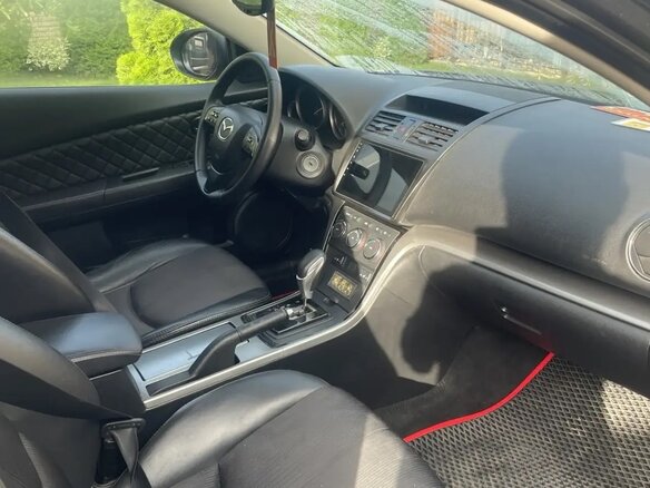 2011 Mazda 6 II (GH) Рестайлинг, серый, 750000 рублей - вид 9