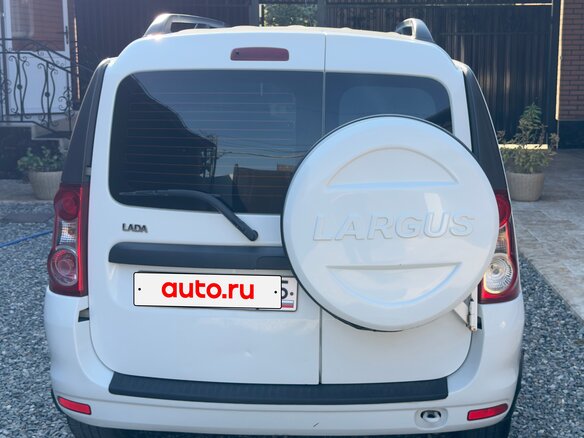 2013 Lada (ВАЗ) Largus I, белый, 660000 рублей - вид 3