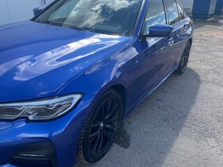 2021 BMW 3 серии 320d xDrive VII (G2x), синий, 4100000 рублей, вид 1
