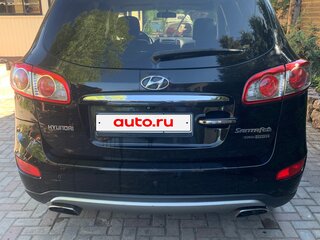2011 Hyundai Santa Fe II Рестайлинг, чёрный, 975000 рублей, вид 2