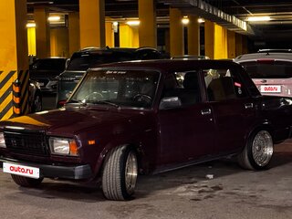 2005 Lada (ВАЗ) 2107, пурпурный, 190000 рублей, вид 4