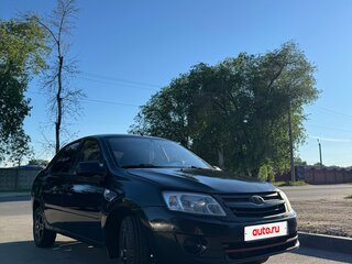 2014 Lada (ВАЗ) Granta I, чёрный, 265000 рублей, вид 2