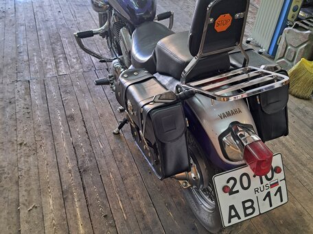 1992 Yamaha XV400 Virago, синий, 230000 рублей, вид 4