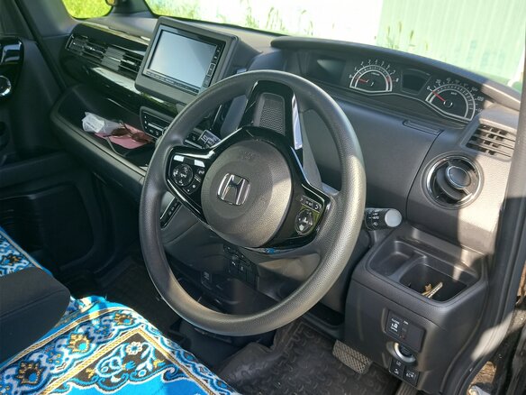 2021 Honda N-BOX II Рестайлинг, чёрный, 1220000 рублей - вид 5