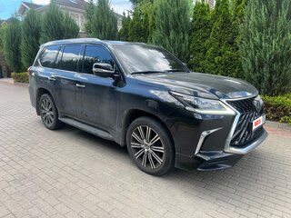 2018 Lexus LX 570 III Рестайлинг 2, чёрный, 7790000 рублей, вид 5