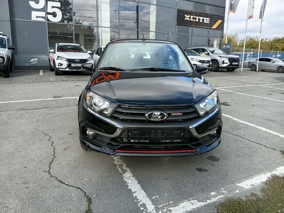 2026 Lada (ВАЗ) Granta Sport I Рестайлинг, чёрный, 1637000 рублей - вид 8