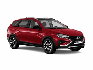 2026 Lada (ВАЗ) Vesta SW Cross I Рестайлинг (NG), красный, 2271000 рублей, вид 1