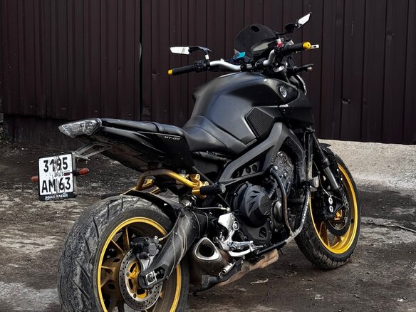 2016 Yamaha MT-09 (FZ-09), чёрный, 700000 рублей - вид 9