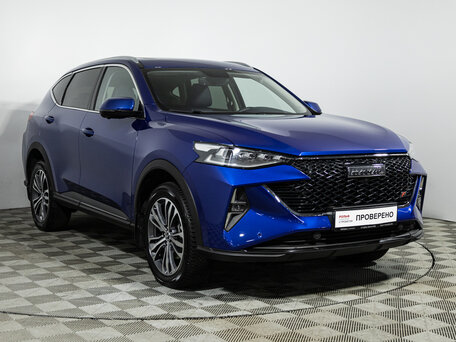 2024 Haval F7 I Рестайлинг, синий, 2369700 рублей, вид 3