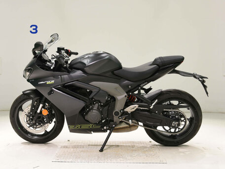 2025 Triumph Daytona 660, чёрный, 950000 рублей, вид 2