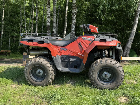 2025 Polaris Sportsman 450, красный, 800000 рублей, вид 4