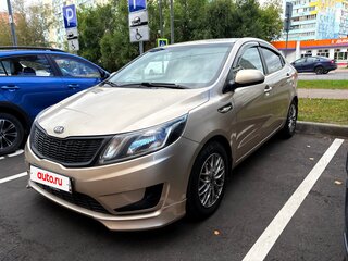 2013 Kia Rio 5-speed III, бежевый, 780000 рублей, вид 1