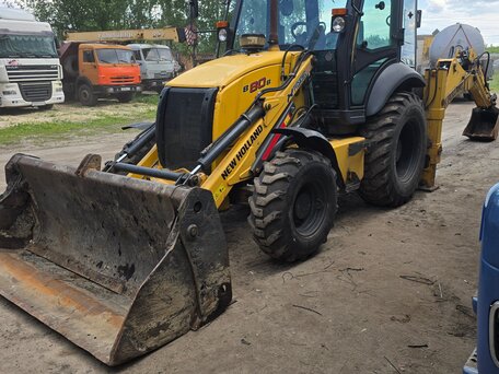 2020 New Holland B80B, жёлтый, 3250000 рублей, вид 2