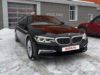 2018 BMW 5 серии 520d xDrive VII (G30/G31/G38), чёрный, 3280000 рублей, вид 3