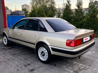 1991 Audi 100 IV (C4), золотистый, 275000 рублей, вид 3
